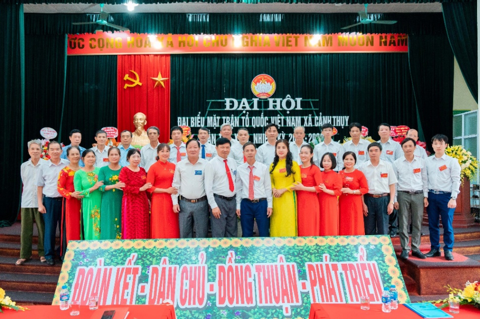 Đại hội đại biểu MTTQ Việt Nam xã Cảnh Thụy nhiệm kỳ 2024-2029